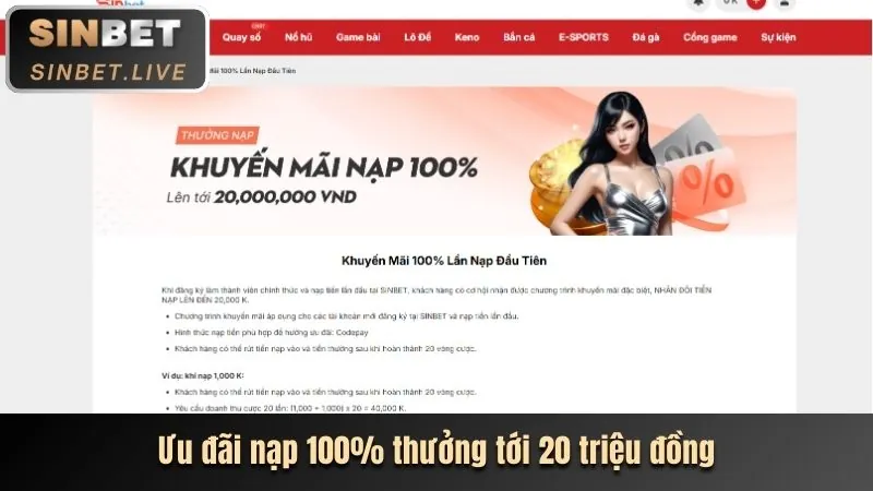 Thưởng chào mừng vila88 win